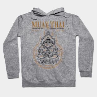 Muay Thai Tattoo Sak Yant Muay Boran Hoodie